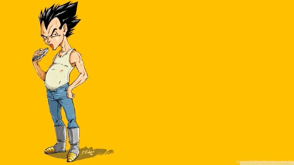 Jeans, Vegeta, Yellow, Drunk, Dragon Ball, Super Saiyan, Hillbilly ...