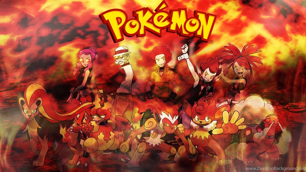 Fire Type Pokemon Trainers (Updated Art) By Saintnaruto On DeviantArt