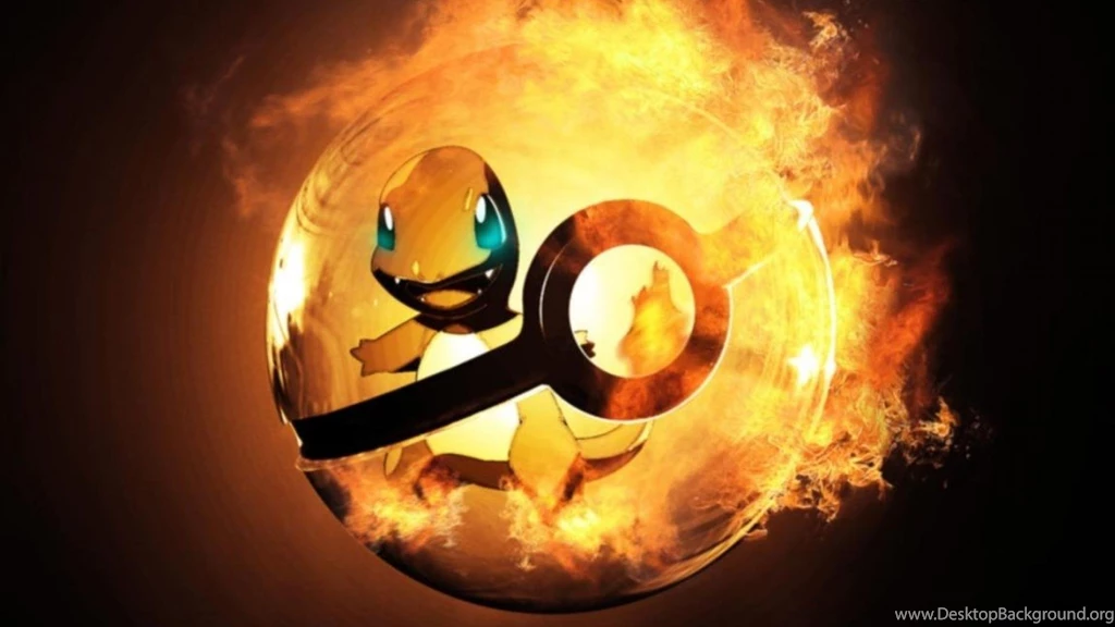 Wallpaper: Charmander, Video Game, Pokemon, Fire Ball, Flame, Glow ...