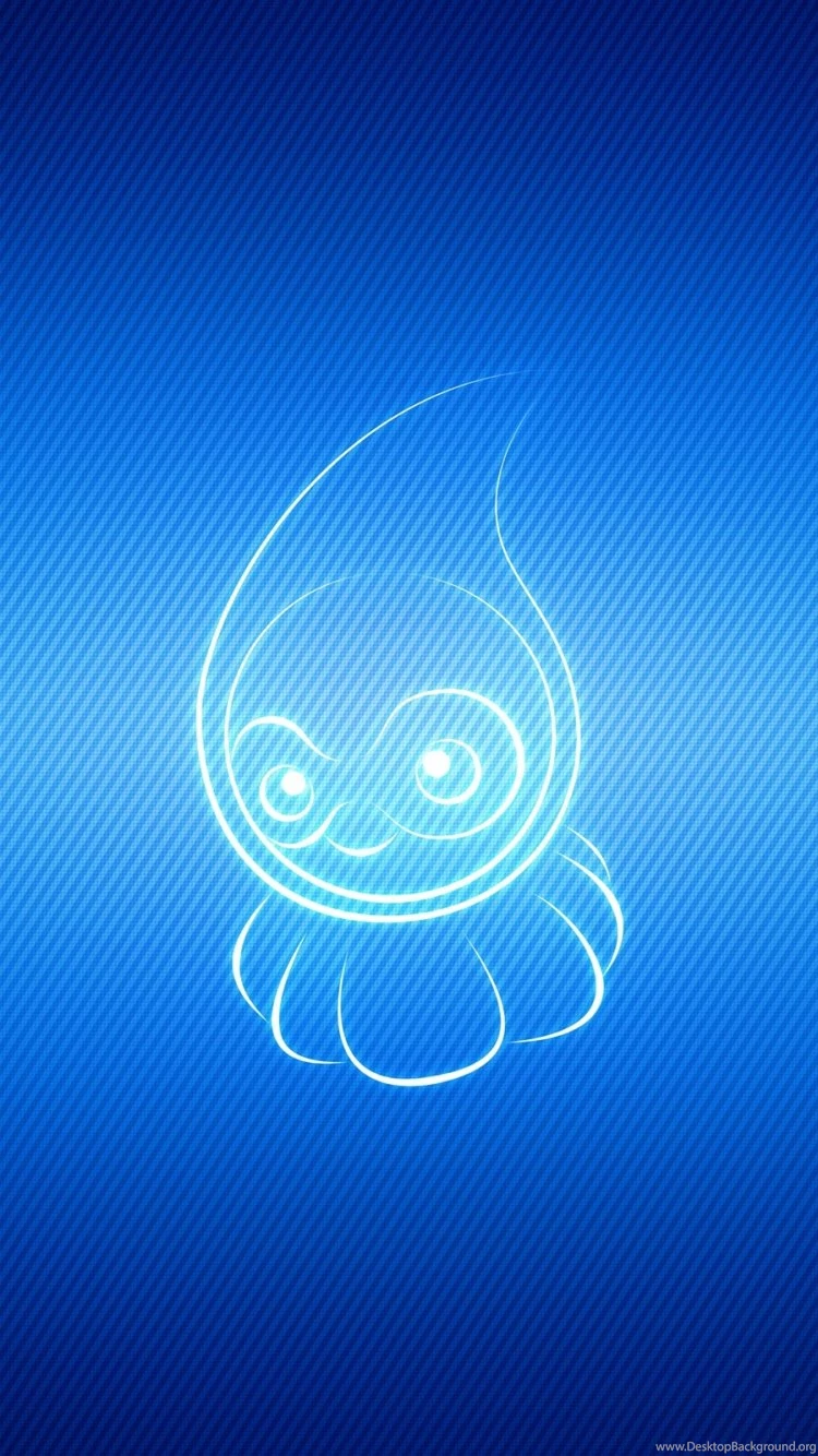Download Wallpapers 750x1334 Castform, Pokemon, Blue, Cartoon ...