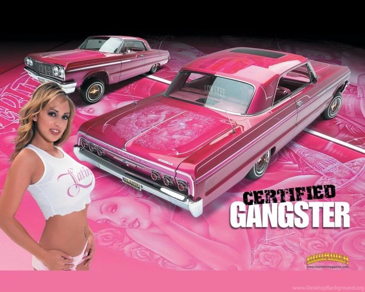 Wallpapers Cars > Wallpapers LowRider Gangsta Pinky By Dragman ...