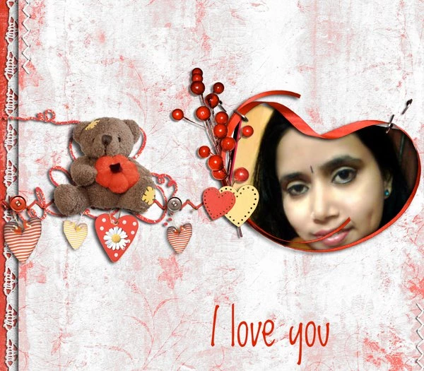Anjali Teddy Bear Love You JPGfun.com