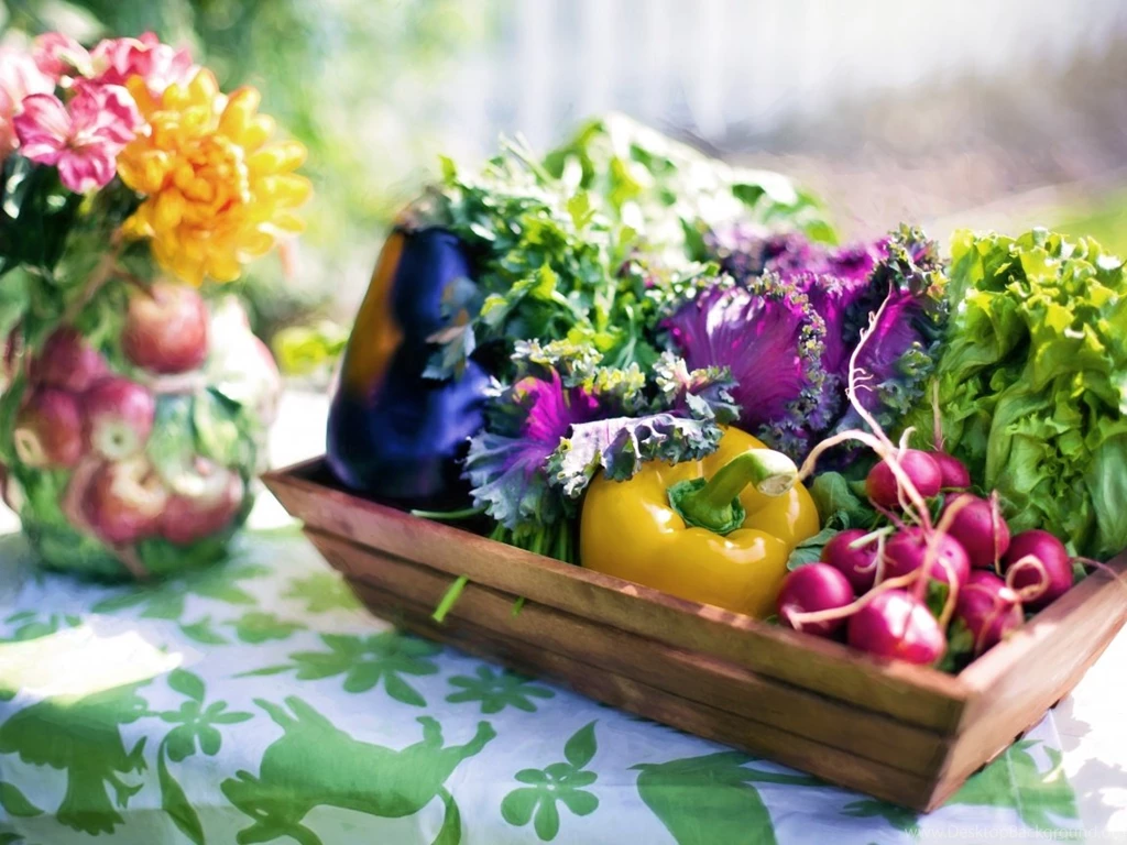 Organic Vegetables HD Desktop Wallpapers : Widescreen : High ...