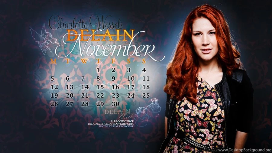 November 2012: Charlotte Wessels, Delain By Brockscence On DeviantArt