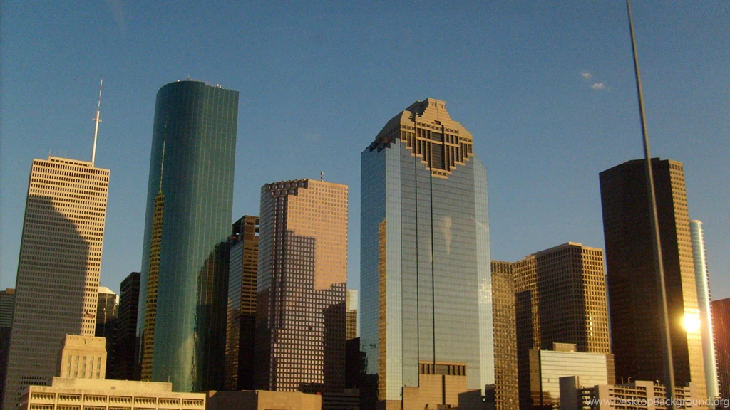 Wallpapers Houston Skyline Building Downtown Texas United States ...