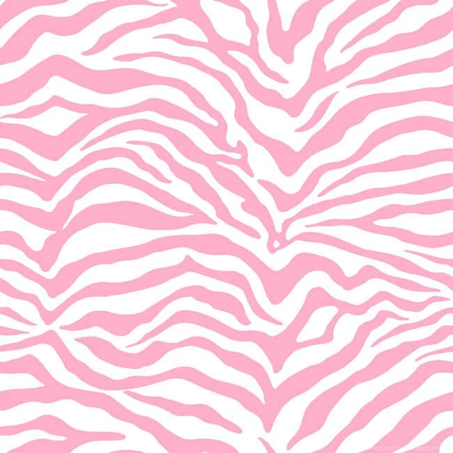 Pink White Kd1800 Zebra Skin Wallpapers By York