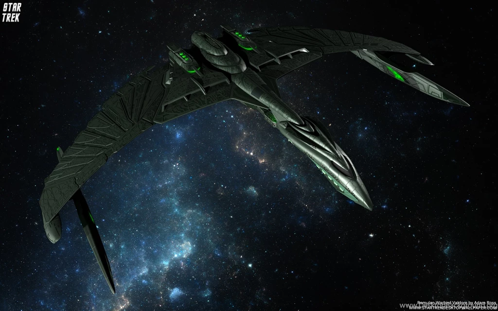 Star Trek Romulan Warbird Valdore, Free Star Trek Computer Desktop ...