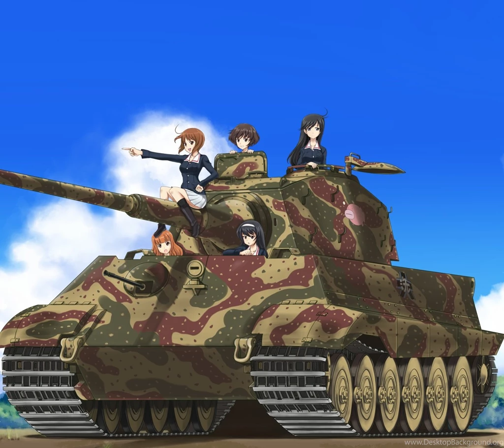 Girls Und Panzer iPhone 5 And Android Wallpapers