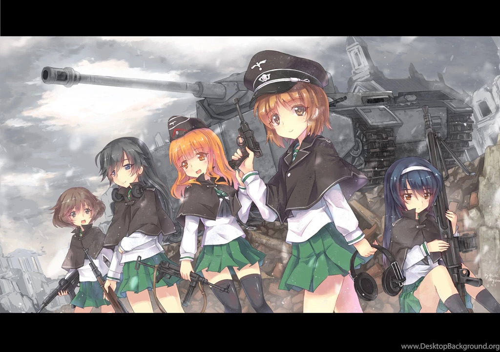 11 Quality Girls Und Panzer Wallpapers Anime Manga Desktop Background