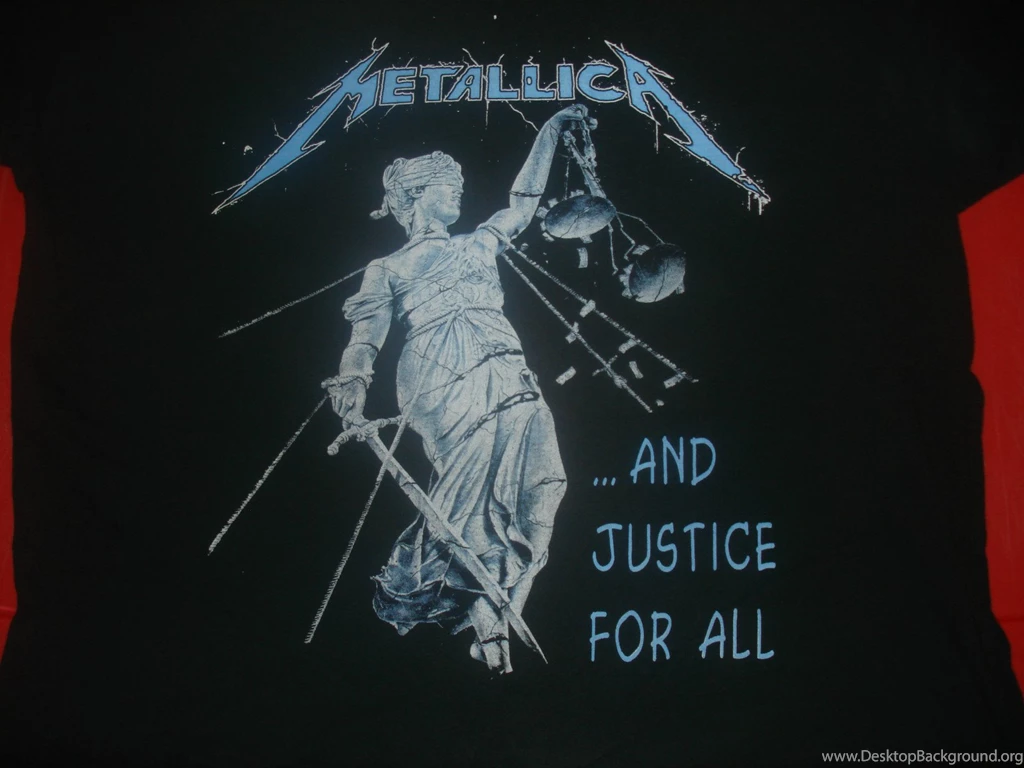 RETRO Metallica Shirt Men's XXL And Justice For All James Hetfield ...