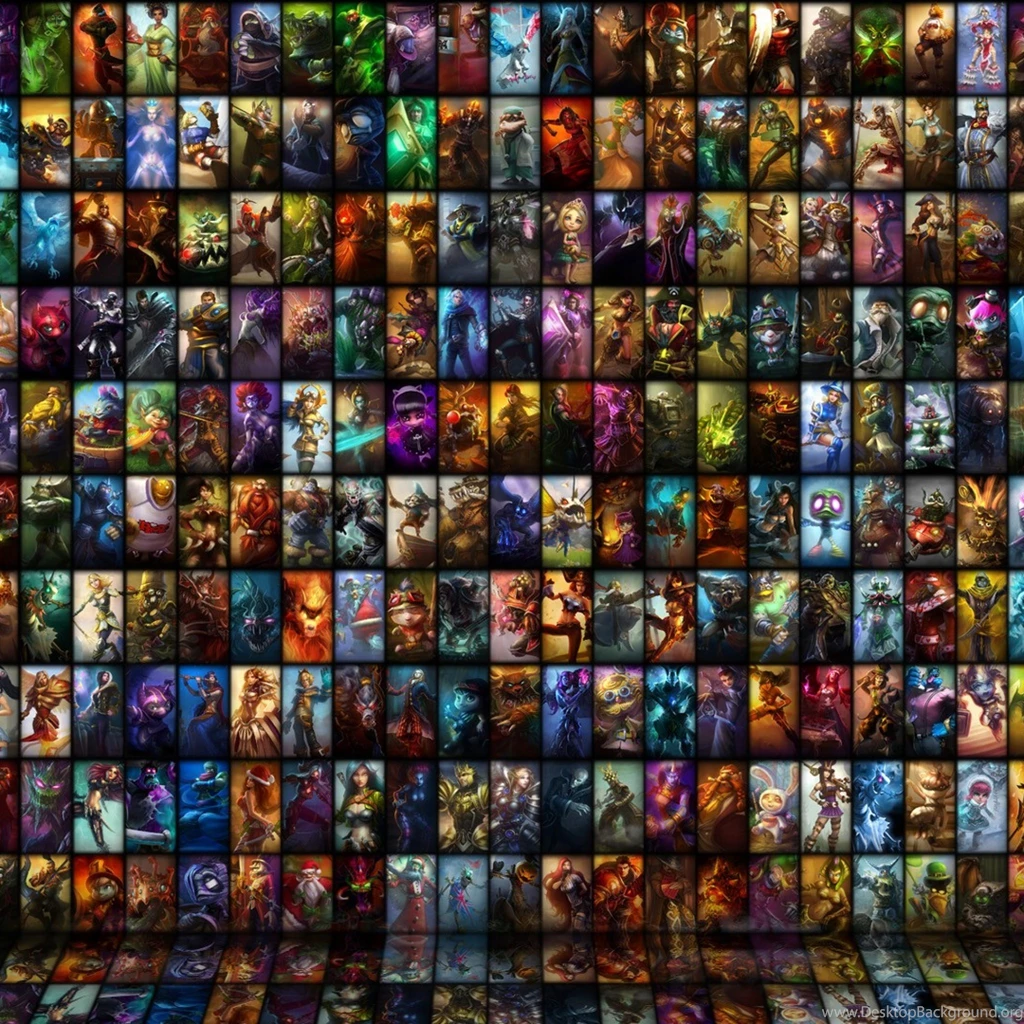 Lol Champions iPad 3,4 & Air Wallpapers