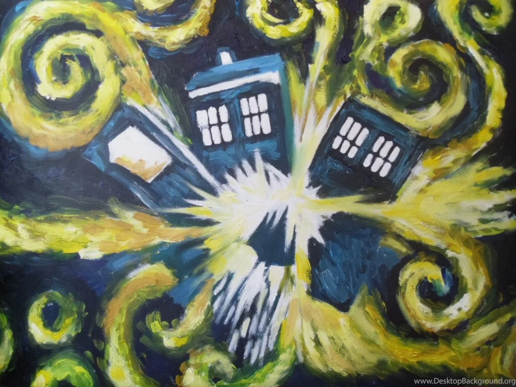 Exploding Tardis Desktop