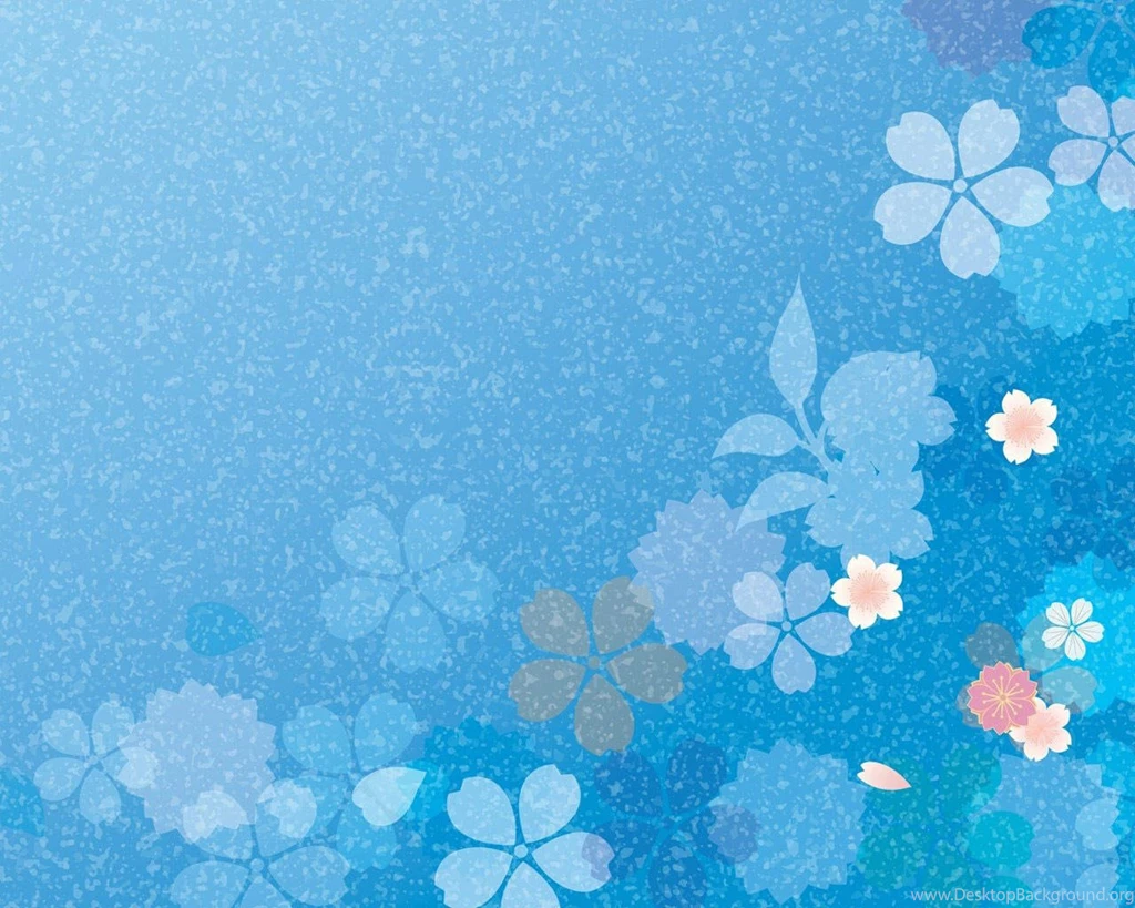 Best Blue Flower Backgrounds Microsoft Windows Theme Desktop ...
