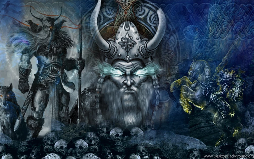 34 Odin Skull Mythology Thor Nordic Asgard 1626 :: Asgard Hd ...