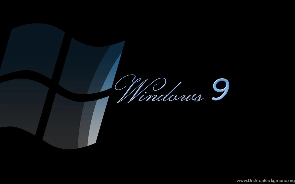Dark Windows 9 Wallpaper Background Desktop