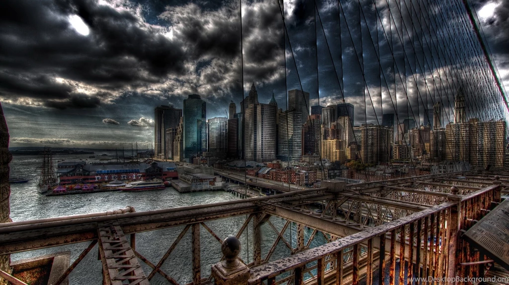 Depressing City Scenes – Tall Buildings Added With Gloomy ...
