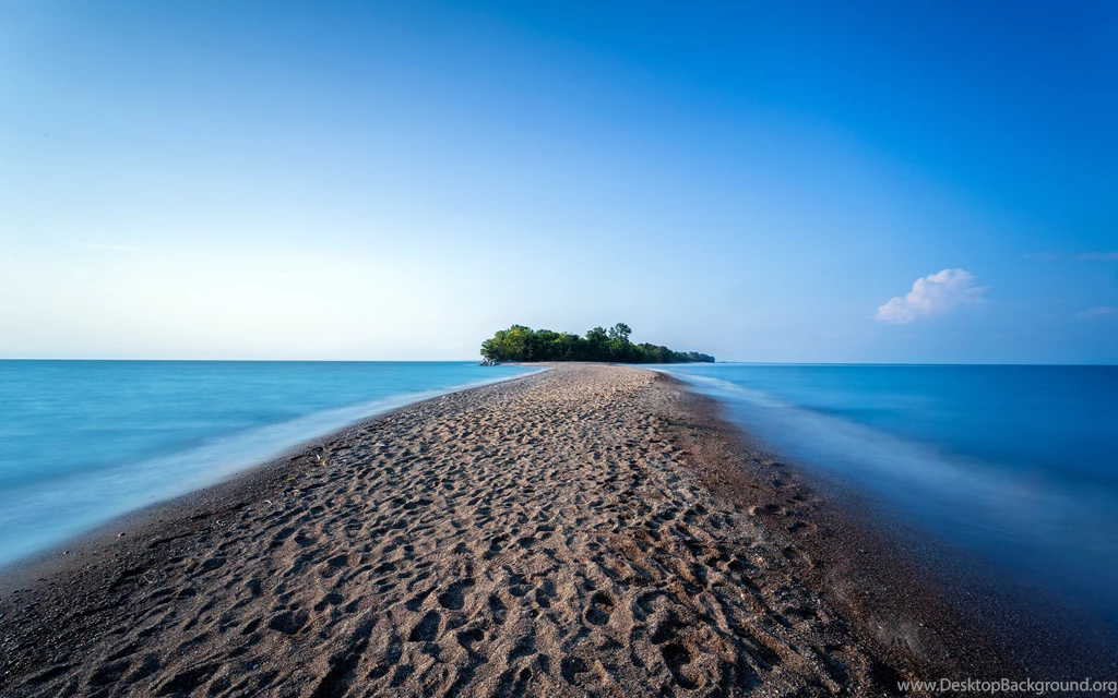 Ocean Island Point Pelee Provincial Park Ontario Beach Wallpapers ...