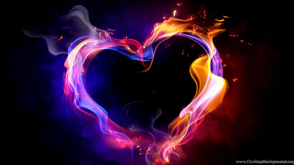 Colours Full valentine Day Hearts wallpapers