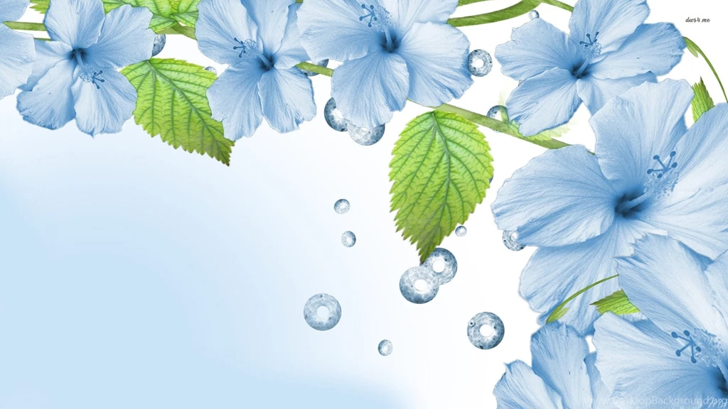 Blue Flower Wallpapers