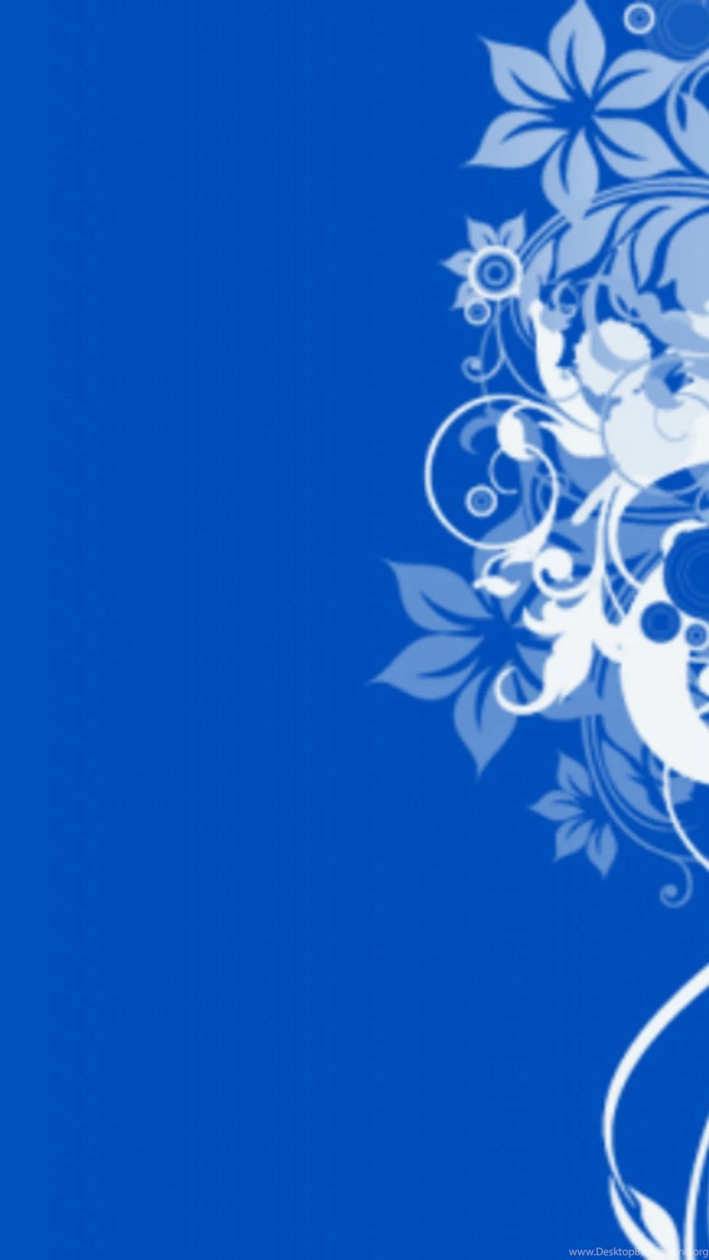 Simple Blue S4 Wallpapers