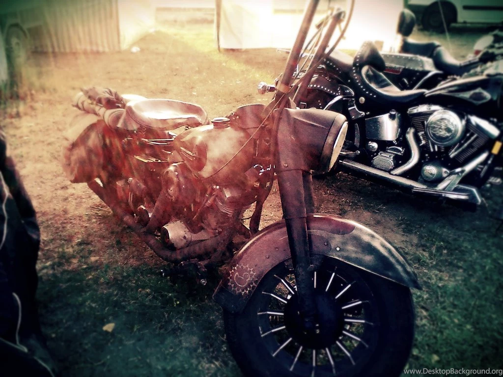 Vintage Motorcycle By Cruel Crayon On DeviantArt