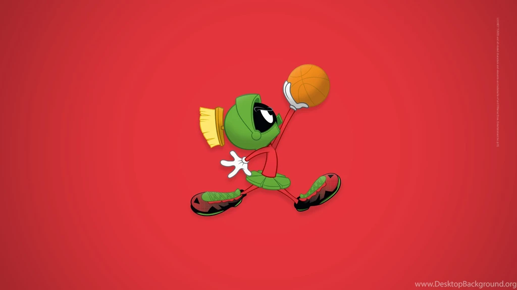 Marvin The Martian Wallpaper. Nike.com (SE)