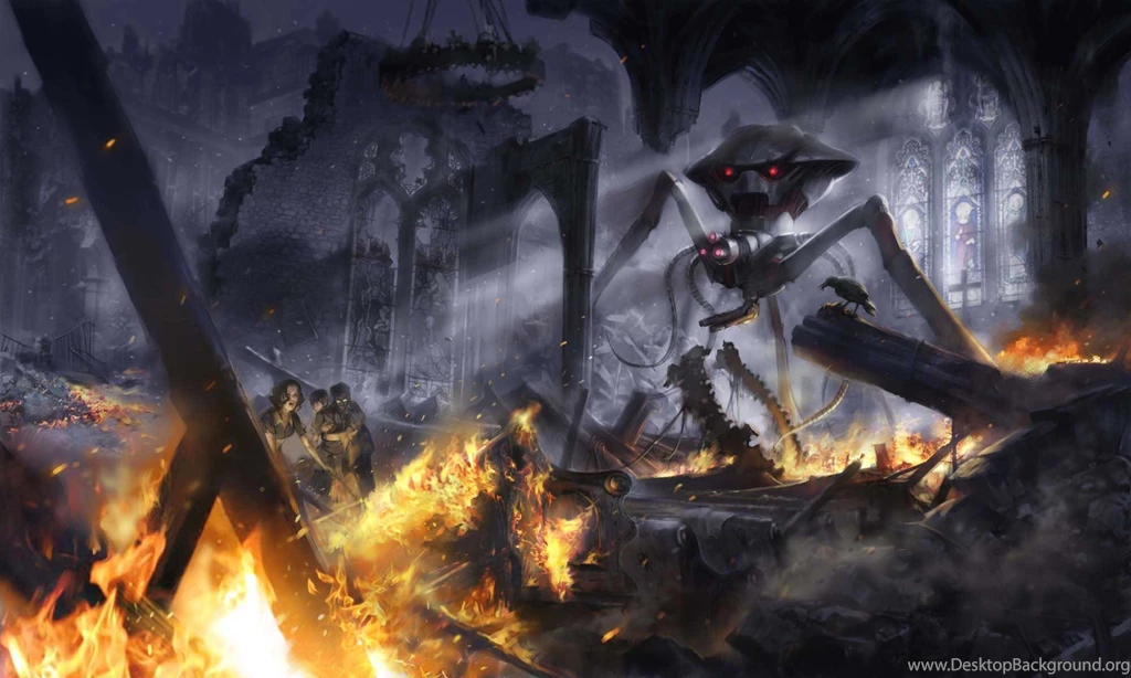 WAR OF THE WORLDS Adventure Thriller Sci fi Wallpapers