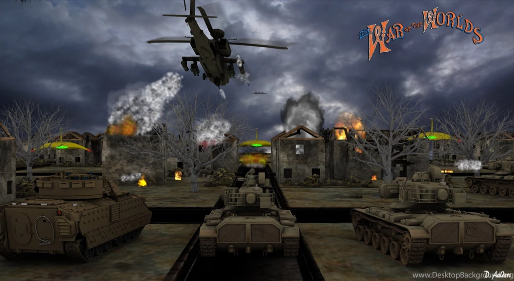 WAR OF THE WORLDS Adventure Thriller Sci fi Poster Wallpapers ...