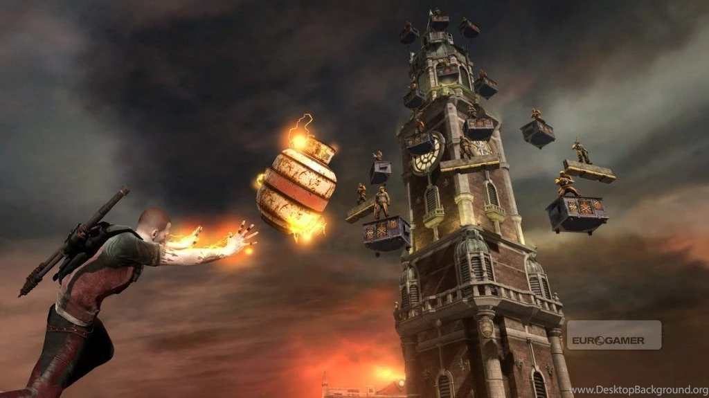 InFamous 2 Desktop Wallpapers