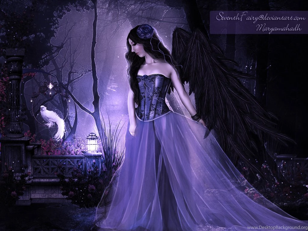 RePin Image: Dark Guardian Angel Wallpapers On Pinterest