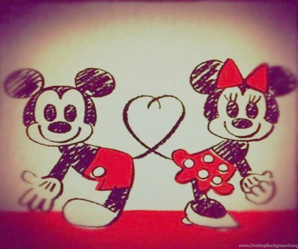 Mickey And Minnie Galaxy Wallpapers