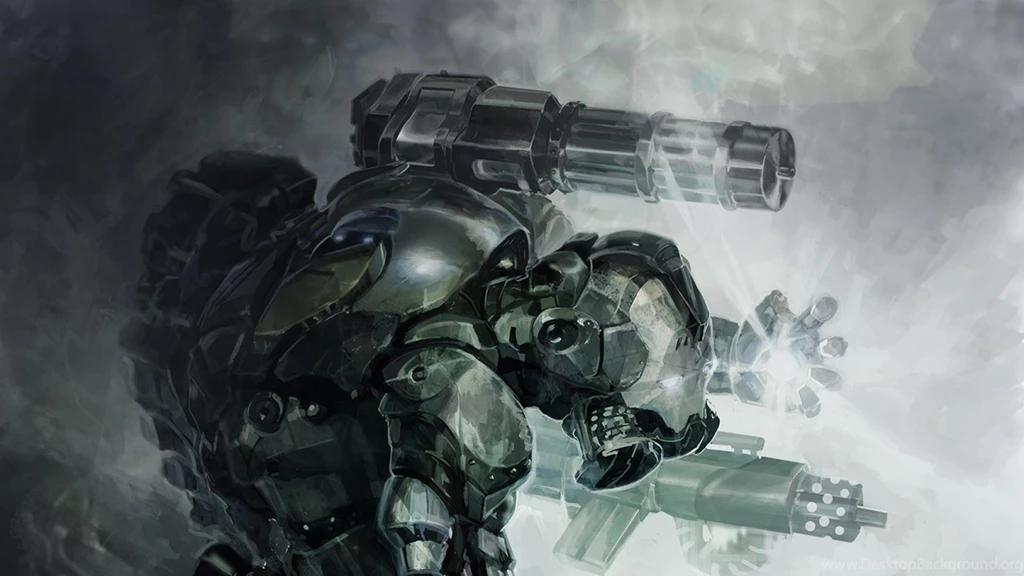 Iron Man Futuristic War Machine Artwork Wallpapers