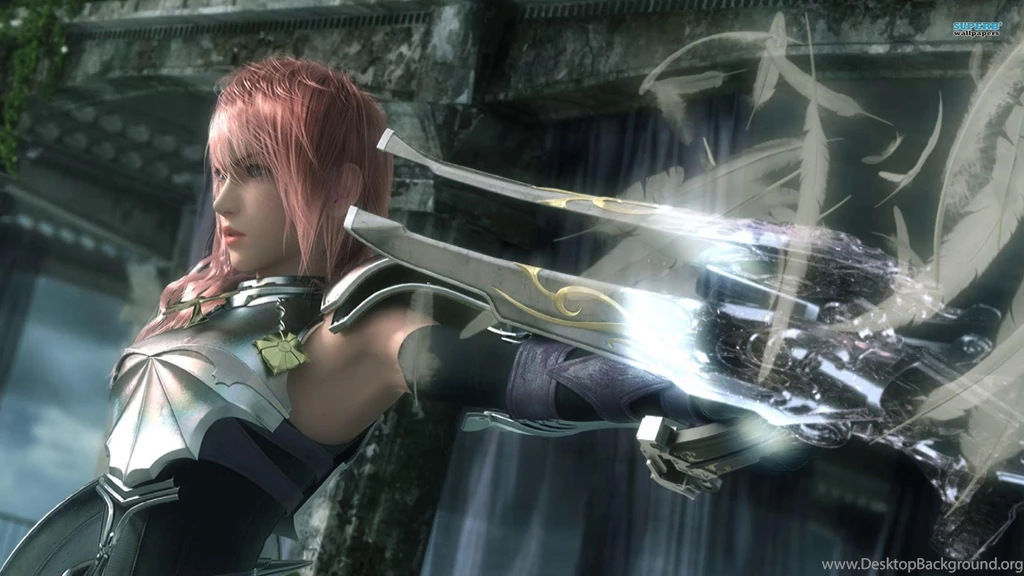 FFXIII 2 LIGHTNING WALLPAPER   (