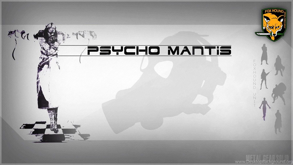 More Wallpapers, Foxhound This Time! : Metalgearsolid