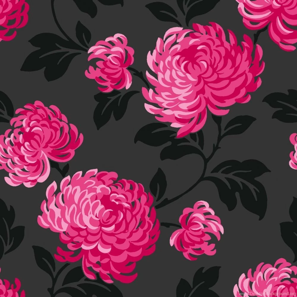Amusing Pink And Black Flower Wallpapers Artistry ~ Yellow: Amazing ...