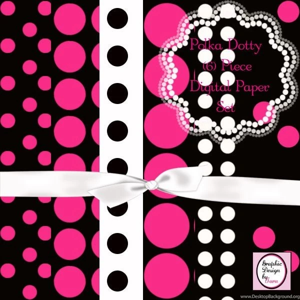 Roiremoldtrig: Pink Polka Dot Wallpapers