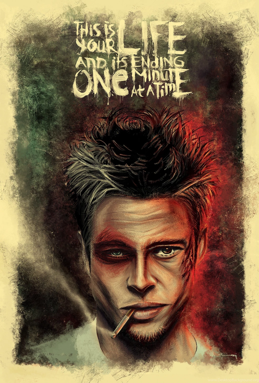 2500x3696px Fight Club