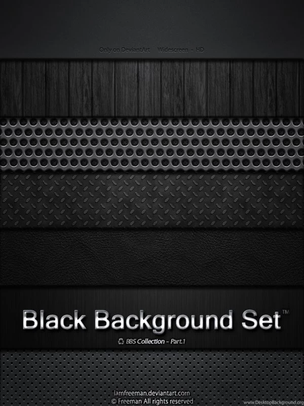 50 Dark Black Backgrounds