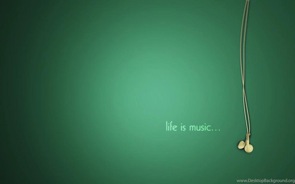 Life Is Music, Simple Backgrounds Image Wallpapers