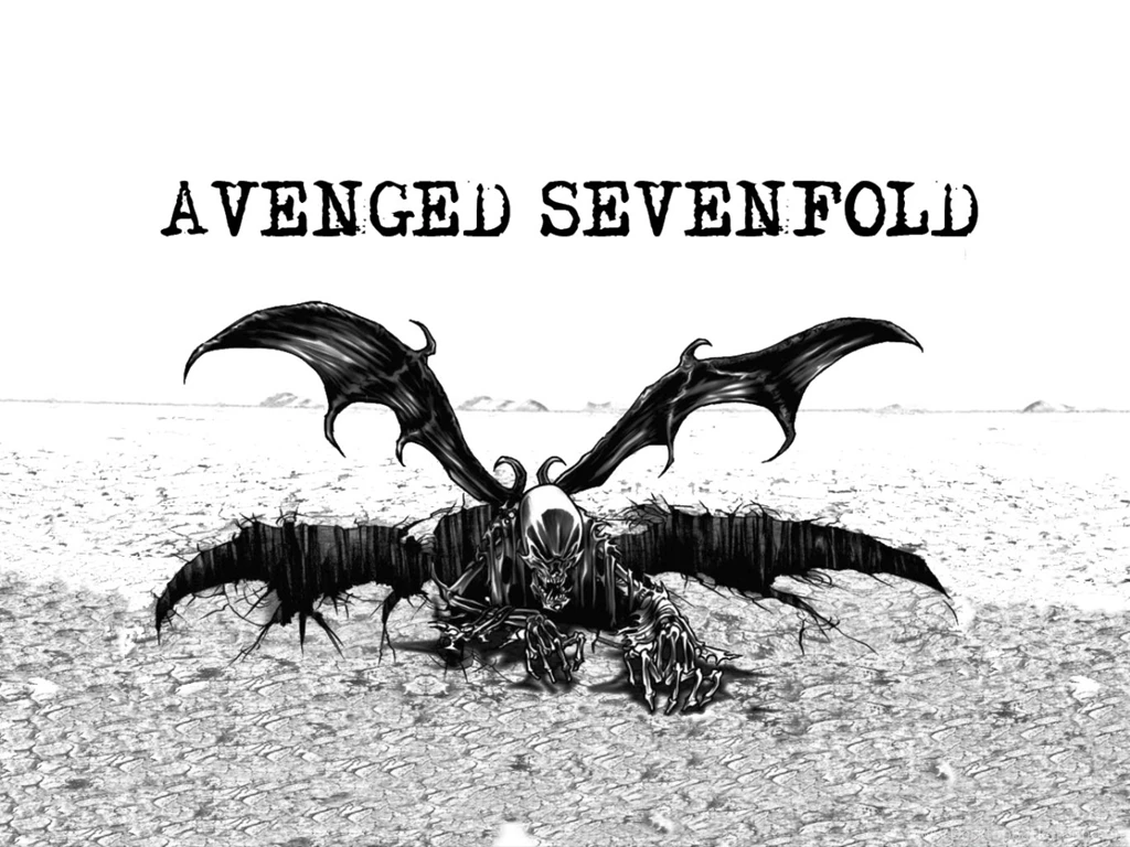Black Avenged Sevenfold Deathbat Wallpapers