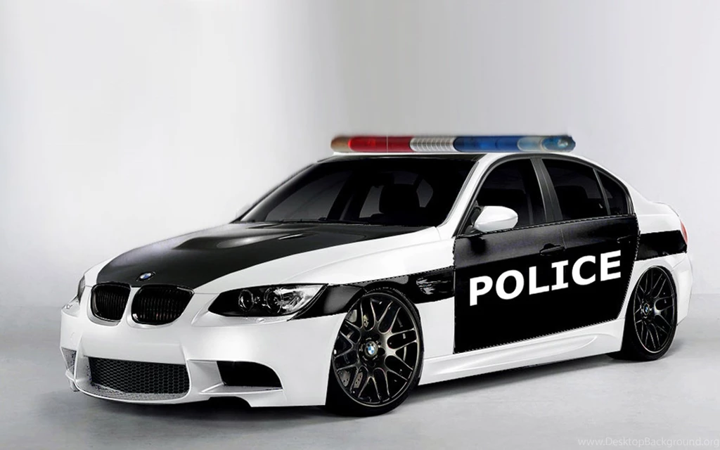 3d Bmw M3 Police Car Wallpapers