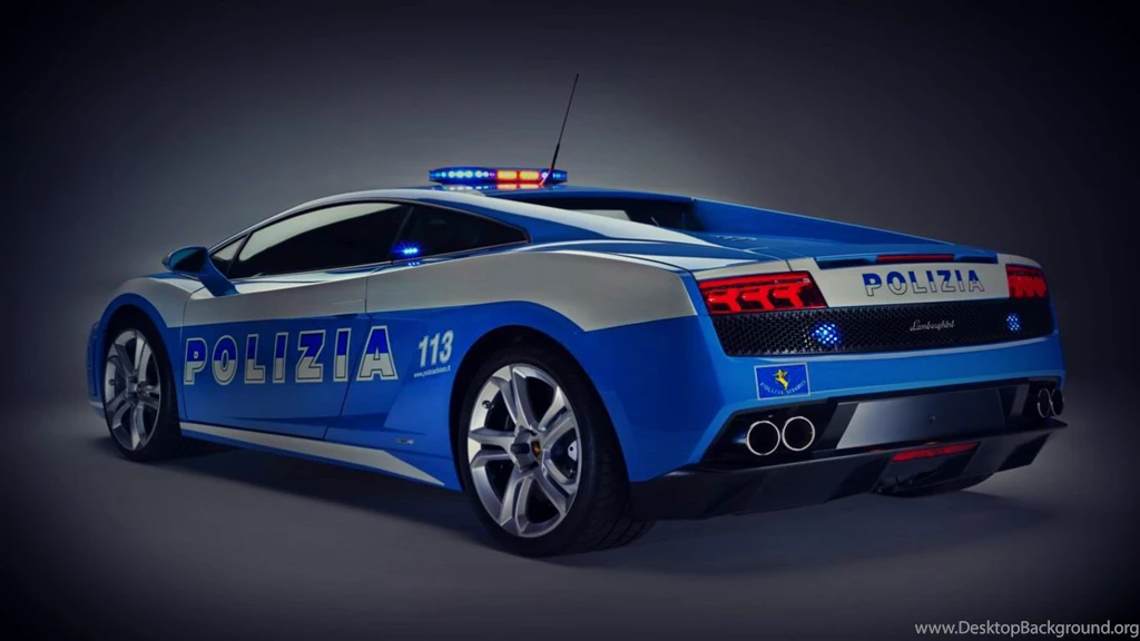 Cars Of Hd Gallardo Polizia Police Car Wallpapers 1366x768 ...