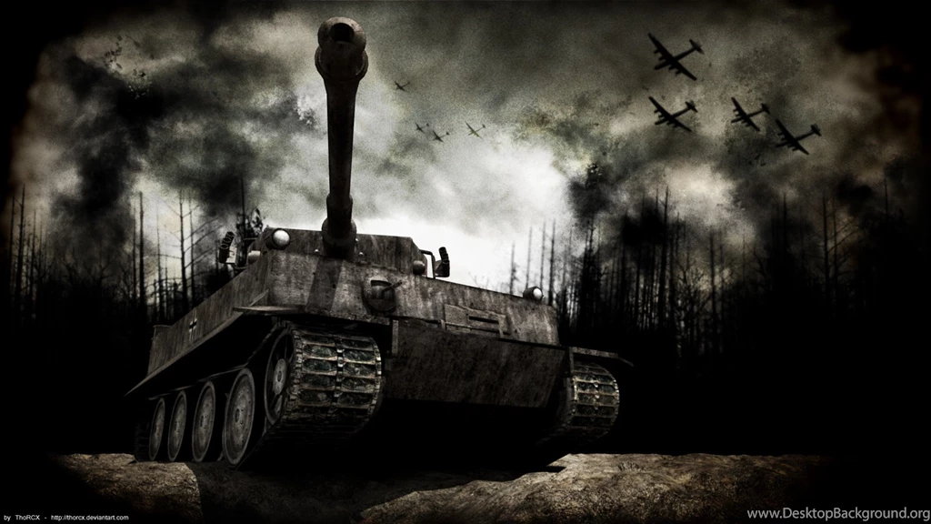 Wallpapers Tiger Tank Raging Thorcx 1920x1080