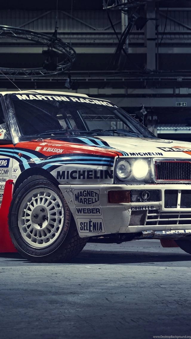 Download Wallpapers 640x1136 Lancia, Integrale, Sports Car, Martini ...