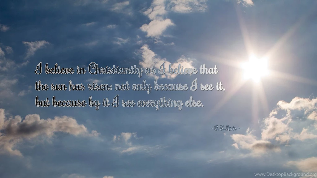 Wallpapers Believe In Christianity As I That 1366x768