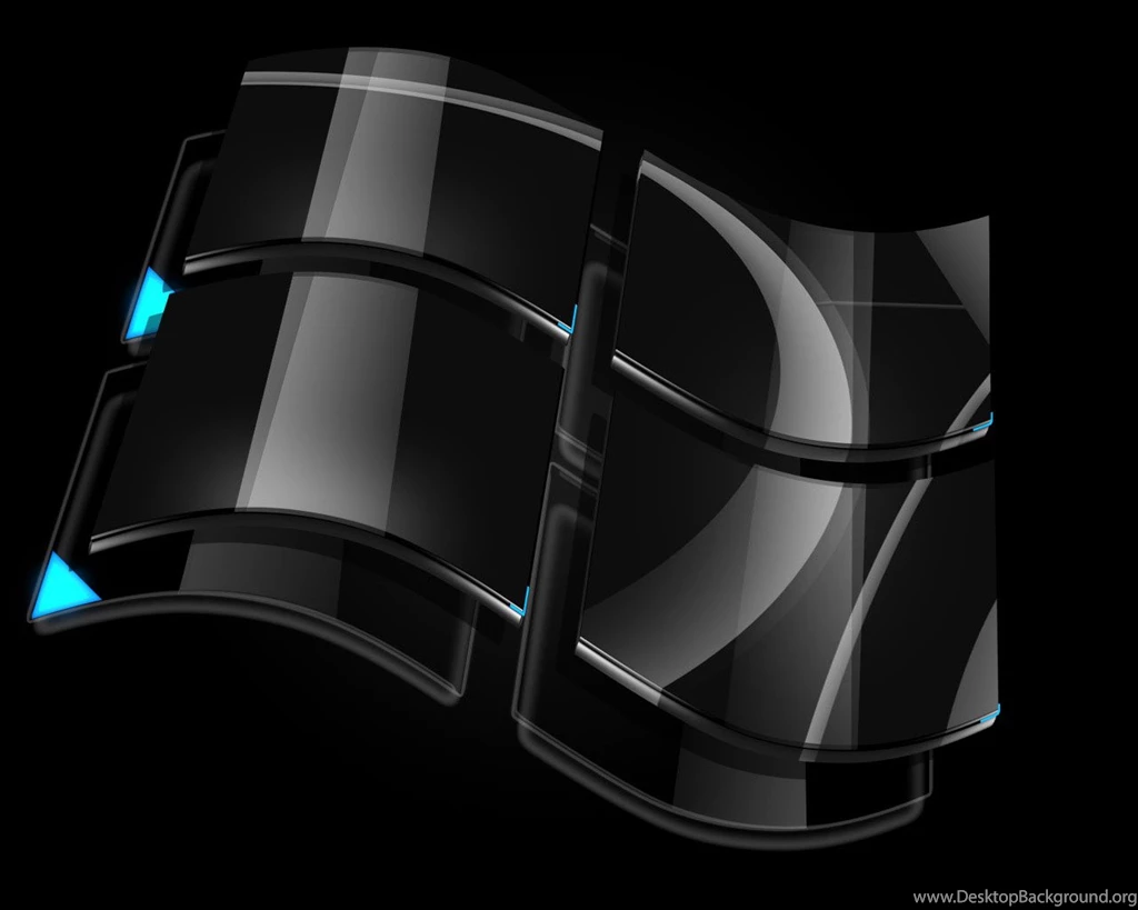 10157) Windows 7 Black Cool Wallpapers Attachment WalOps.com