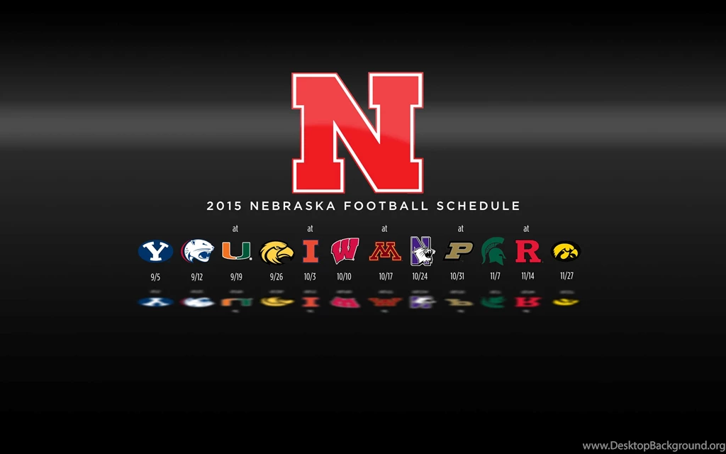 2015 Nebraska Football Schedule Wallpapers