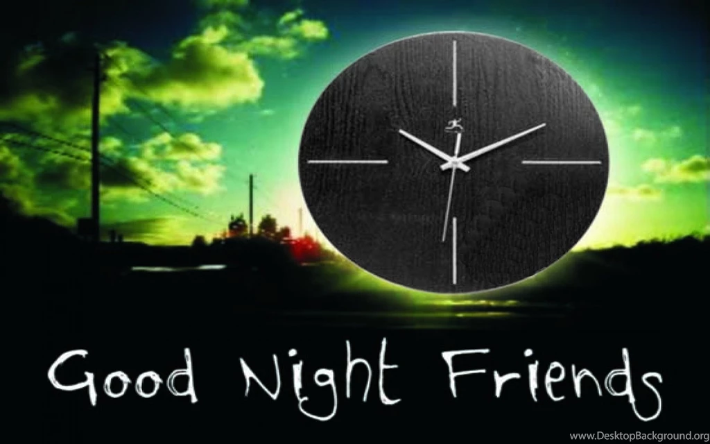 Clock Good Night HD Wallpapers Desktop