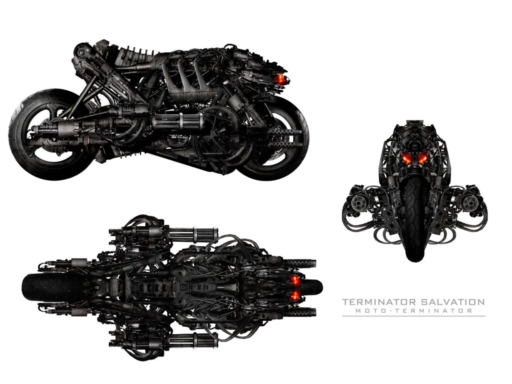 Free Terminator Salvation Super Biker Computer Desktop Wallpapers