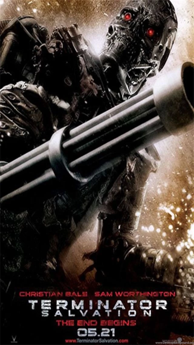 Terminator Salvation 5 iPhone Wallpapers, iPhone 5(s)/4(s)/3G ...